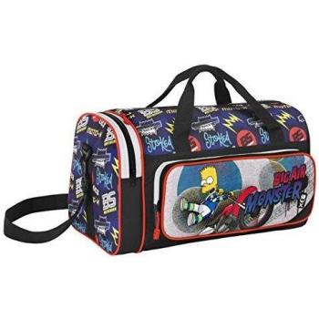The Simpsons - Bolsa de deporte/viaje, 47 x 26 x 27 cm
