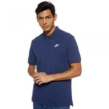 NIKE M NSW CE Polo Matchup Pq Camiseta, Hombre, Midnight Navy/