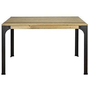 Mesa de Comedor Bristol ME 160x80x75cm Acabado Vintage Estilo Industrial
