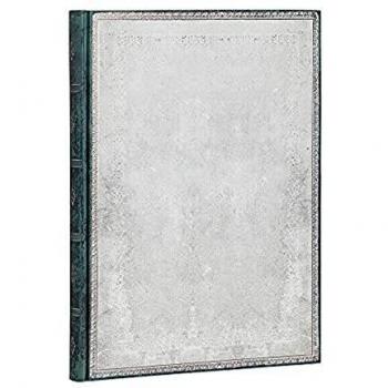 Paperblanks Cuadernos de Tapa Dura Sílex Blanco | Liso. | Grande
