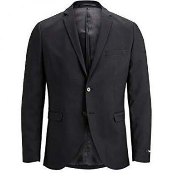Jack & Jones Jprsolaris Blazer Noos Chaqueta de Traje, Negro