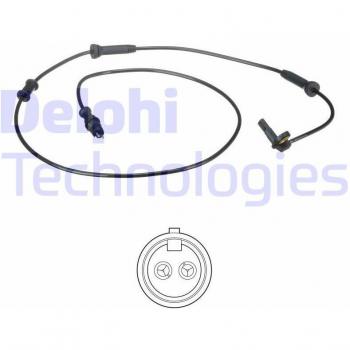 Sensor de ABS DELPHI SS20480 - Sensor de revoluciones de la rueda, tecnología avanzada para monitoreo de velocidad, alta precisión, fácil instalación y compatibilidad con diversos vehículos
