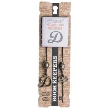 IFLetter D Book Keepers Antiqued Letter Bookmark