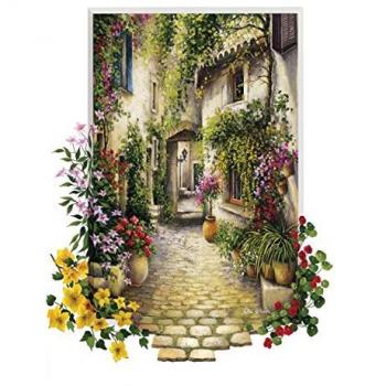 Puzzle Art Calle Floral de 500 Piezas