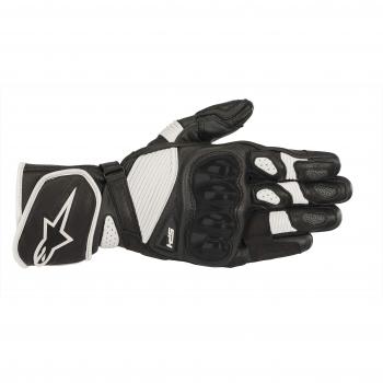 Alpinestars SP-1 V2 Black/White Motorcycle Gloves