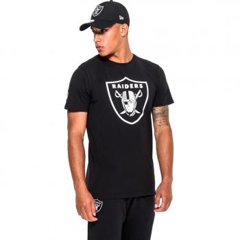 Camiseta New Era NFL Las Vegas Raiders para Hombre en Color Negro