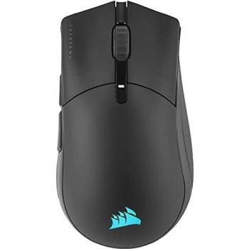 Corsair SABRE RGB PRO WIRELESS Champion Series Ratón para diestros RF Inalámbrico + Bluetooth + USB Tipo-A Óptico 26000 DPI
