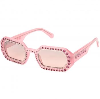 Swarovski Women's Shiny Pink Sunglasses SK0345 Size: One Size