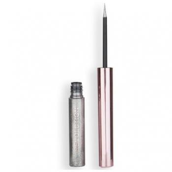 Makeup Revolution Ultimate Lights Metallic Eye Liner Shade Silver Flash 2.4 ml