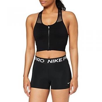 Nike Pro 3 Women's High-Rise Shorts - Black, XL