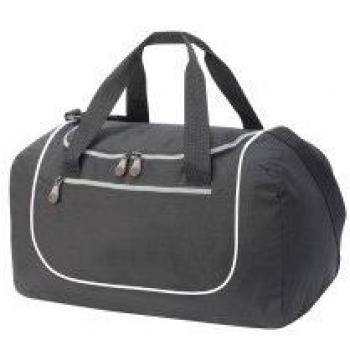 Bolsa de deporte Shugon Rhodes con bolsillo con cremallera para cambiar el ideal para la habitacin de bolsa de deporte talla nica 45L, negro, Large
