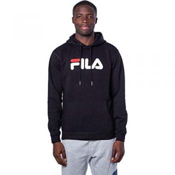 Fila Barumini Lightweight Black Hoodie for Men, Size S