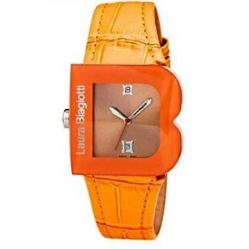 Laura Biagiotti Women's Analog Quartz Watch with Leather Strap LB0037L-NA