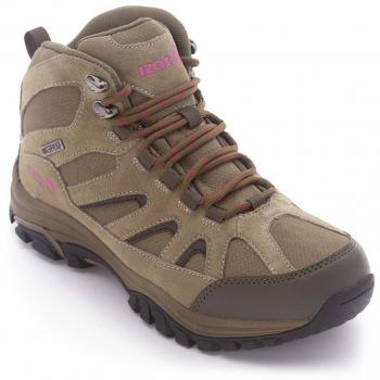 Izas Timpa Calzado, Unisex Adulto, Brown/Fuxia, 38