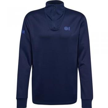 Sudadera Hummel Court Half Zip Azul para Hombre Talla S