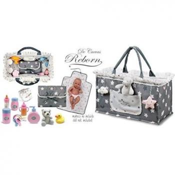 Decuevas Toys - Canastilla sky cambiador reborn con accesorios, multicolor