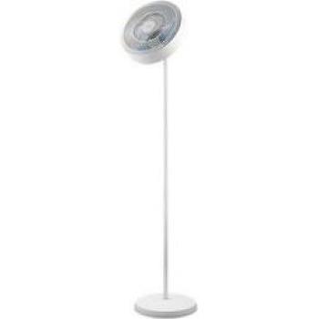 Cecotec EnergySilence Fanlamp Ventilador de Pie con Mando a Distancia 36W Blanco Aro De Luz Led Reversible