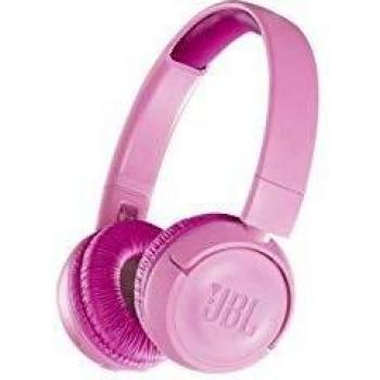 JBL JR300BT - Auriculares supraaurales con Bluetooth para niños, color rosa