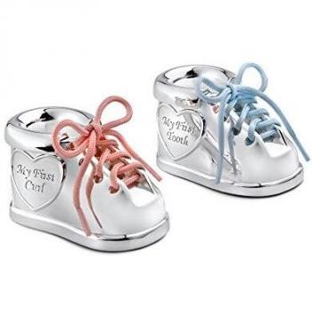Zilverstad 7276261 - Cajita para Dientes y mechón de Pelo de Zapato con Dos Cordones de Colores