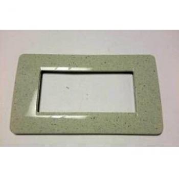 Placa Matix 4 Puertos Acuamarina (Bticino cod. AM4804SQ)