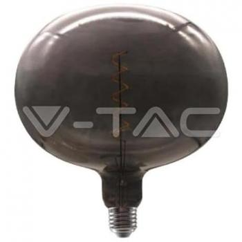 Bombilla LED E27 4W Filamento Forma de Guijarro Color Negro Vintage