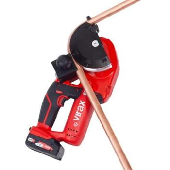Cintreuse Compacta 18V MINISTEM 12-14-16-18-22mm con Batería de 2Ah y Cargador - Virax