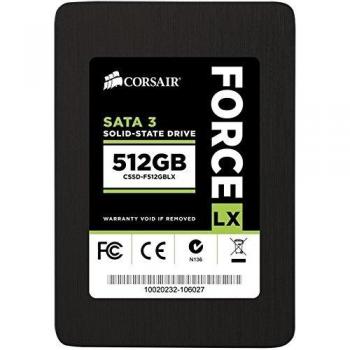 Corsair CSSD-F512GBLX - Disco duro sólido interno SSD de 512 GB, negro