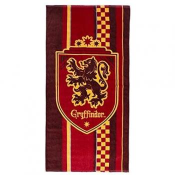 Cerdá Toalla de Playa de Harry Potter para Niños con Licencia Oficial Warner Bros, Algodón, Multicolor, Regular