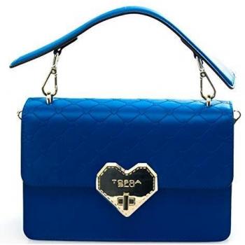 Tosca - Bolso de mano para mujer, color azul azul