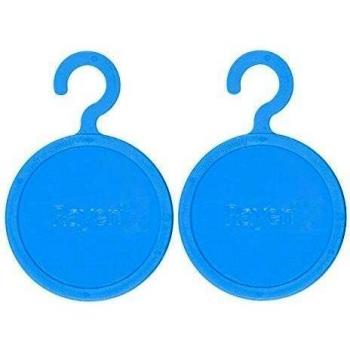 Rayen | Perchas de Madera de Cedro | Perchas Antipolillas | 100% Natural frescor Cedro | Pack de 4 Perchas | Marrón | Medidas: 4,5 x 23,5 x 1,2 cm