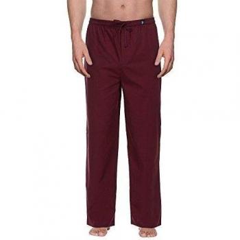 Bruno Banani Woven Pant Habitat MEN-Parte inferior del pijama Hombre    Rot