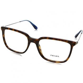 Prada Men's 0PR 17TV Eyeglass Frames, Havana, 55