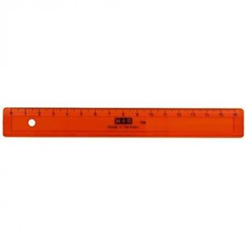 MR 711160150 Delgado 16CM regla transparente Colores surtidos