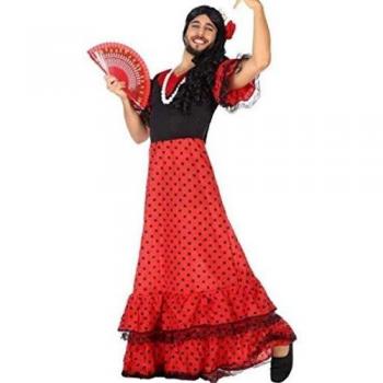 Atosa disfraz flamenca hombre adulto M