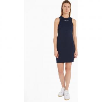 Tommy Jeans Vestido Bodycon Lala Sin Mangas de Largo Mini