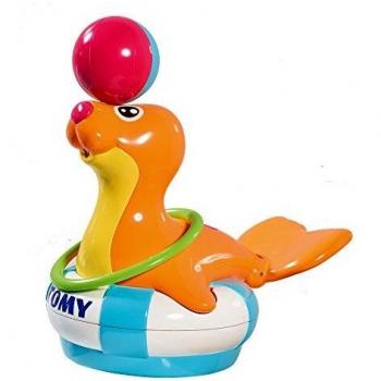 TOMY Toomies Sandy the Sea Lion - Motorised Bath Toy - Suitable From 1 year