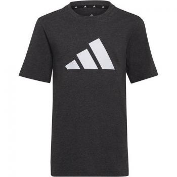 Camiseta de Manga Corta Infantil Adidas Future Icons Negro