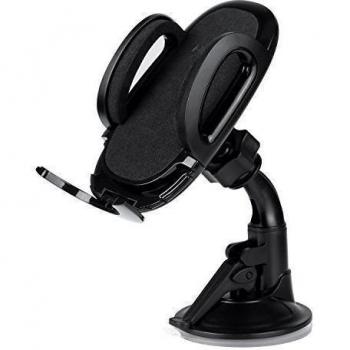 AUKEY Soportes para Coches con Ventosa Pegada en Parabrisas o Salpicadero Soporte Coche Universal 360 Grados de Rotación para GPS , iPhone 7, iPhone 7 Plus, iPhone 6s , iPhone 6 , iPhone 5s , iPhone 5 , Samsung , LG , Nexus , HTC , Motorola , Sony y Otro