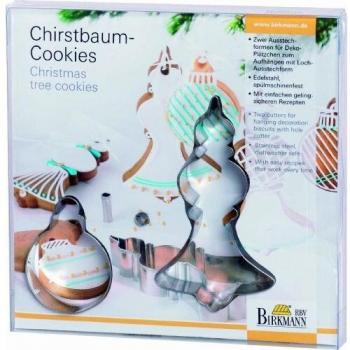 Birkmann 145085 - Moldes de Galleta para Adornos de árbol de Navidad