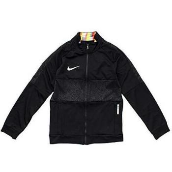 Nike Cr7 Dri-fit I96 - Camiseta de Manga Larga para niños, Infantil, Color Negro/Negro/Blanco/Blanco, tamaño Extra-Small