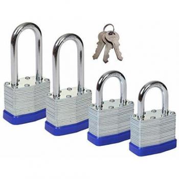SEPOX - Candados de seguridad laminado impermeable con 2 llaves