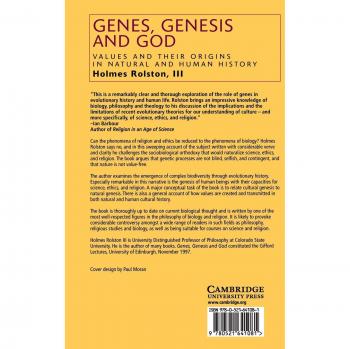 Génesis, Genes y Dios: Valores y sus Orígenes en la Historia Natural y Humana - Tapa Dura