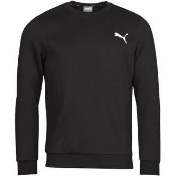 Puma Essential Crewneck Sweatshirt Black / Red / Silver