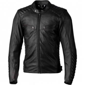 RST Roadster 3 Chaqueta de Cuero para Motocicleta Negra