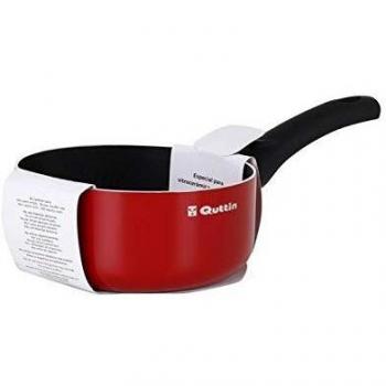 Quttin 85990 - Cazo Infinit Soft Touch de aluminio, rojo, 16 x 7 x 35 cm