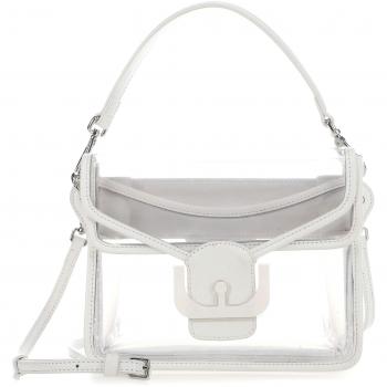 COCCINELLE Ambrine Crystal Bolso de hombro blanco