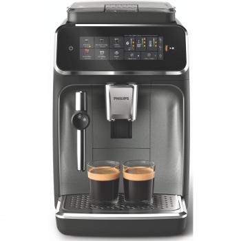 Cafetera Espresso Automática Philips Series 3300 EP3329/70 con Molinillo SilentBrew y 5 Bebidas Personalizables - Negra