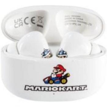 Auriculares Inalámbricos OTL Mario Kart Bluetooth 5.1 con Asistente de Voz y Carga Portátil