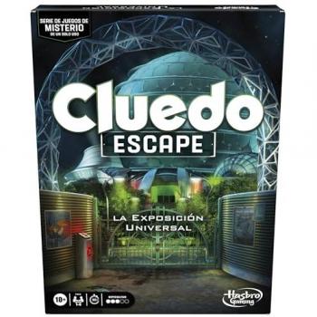 Cluedo Escape: La Exposición Universal - Juego de mesa de estrategia y misterio, tipo escape room, para 1 uso, diseñado para niños y niñas a partir de 10 años