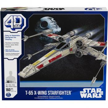 Puzzle 4D Star Wars T-65-X Wing Fighter - Edición Especial Spin Master